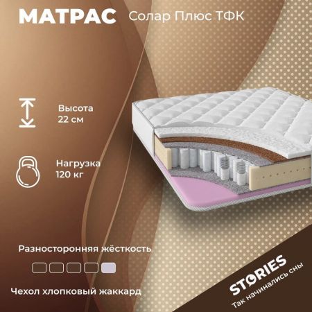 Матрас Stories Солар Плюс ТФК (Солар&nbsp;Плюс&nbsp;ТФК)