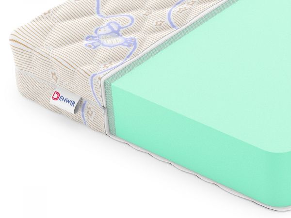 Детский матрас Denwir BABY SPRINGLESS ECO FOAM 14 (БЭЙБИ&nbsp;СПРИНГЛЕСС&nbsp;ЭКО&nbsp;ФОАМ&nbsp;14)